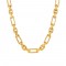 Gold Chunky Link Chain Necklace