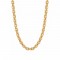 6.22mm Gold Rolo Link Chain Necklace