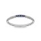Five Mini Sapphire Stacking Ring